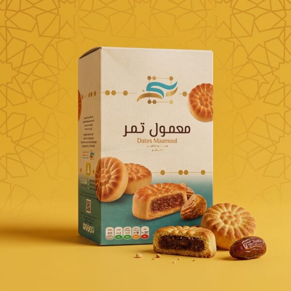 معمول تمر كلاسيكي فاخر – أصالة الطعم التراثي المخبوز بعناية
