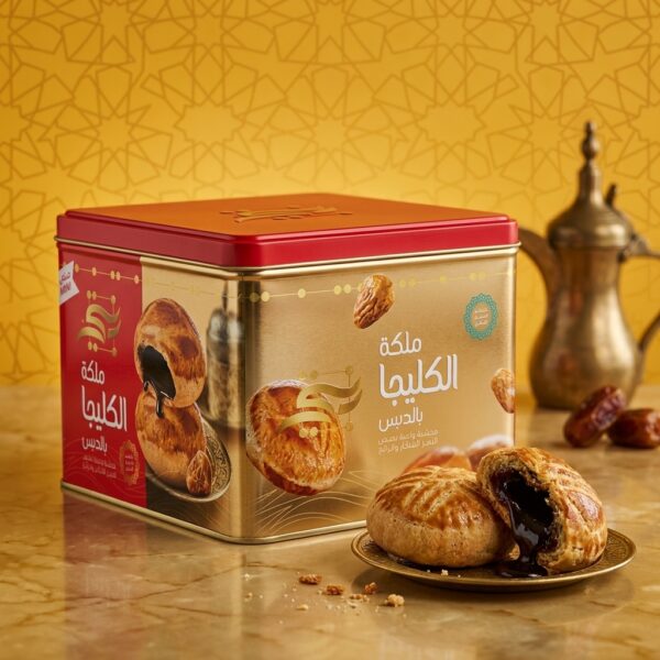 ملكة الكليجا بالدبس – دلال الأصالة بحشوة الدبس الغنية